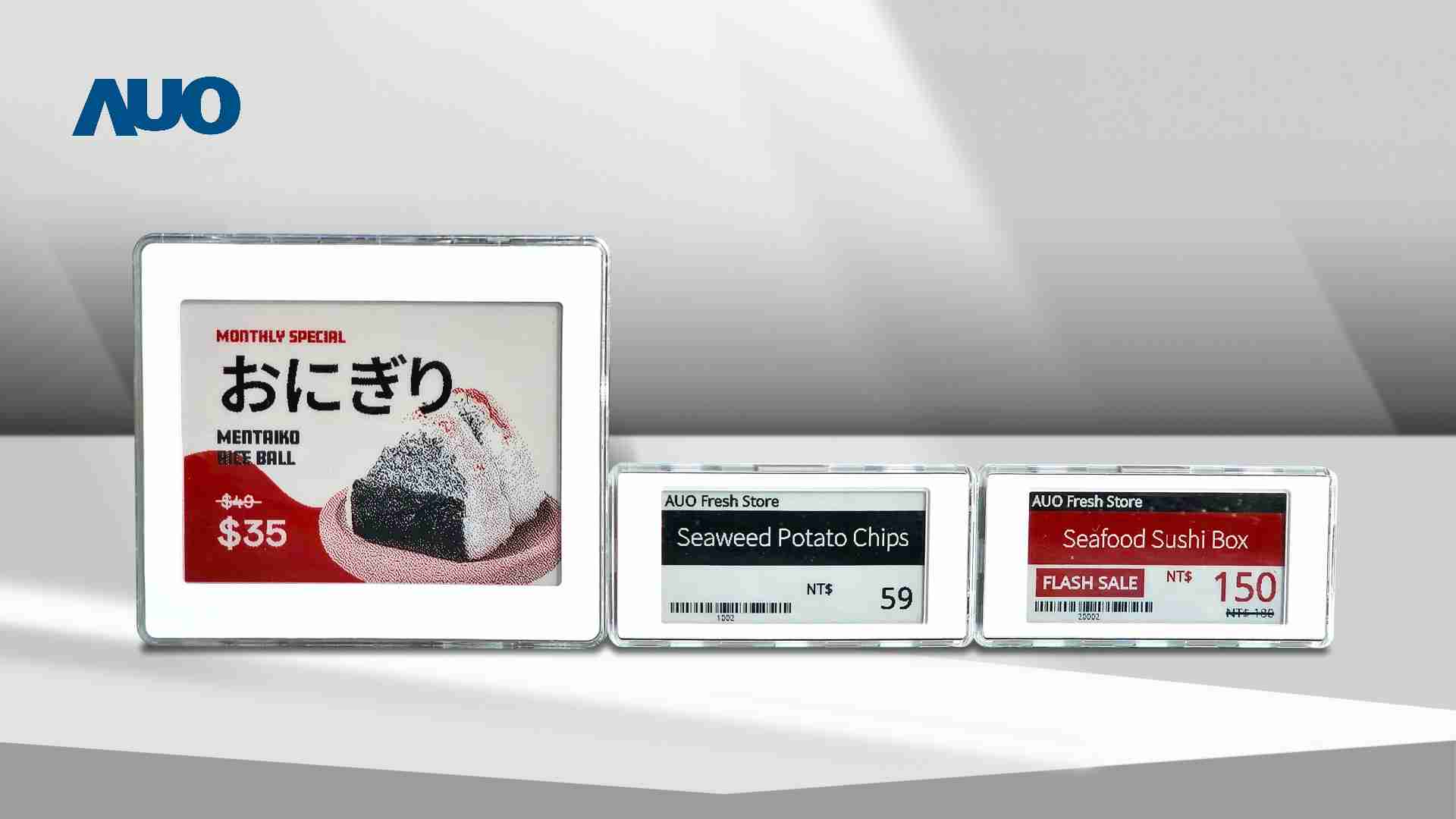 透过NG大舞台电子价格牌（ESL）系统，，，，能取代纸本印刷，，，，并因应市场变化，，，，动态调整营销策略，，，实时从总部远程管理和推播营销文宣，，，提升顾客的消费体验